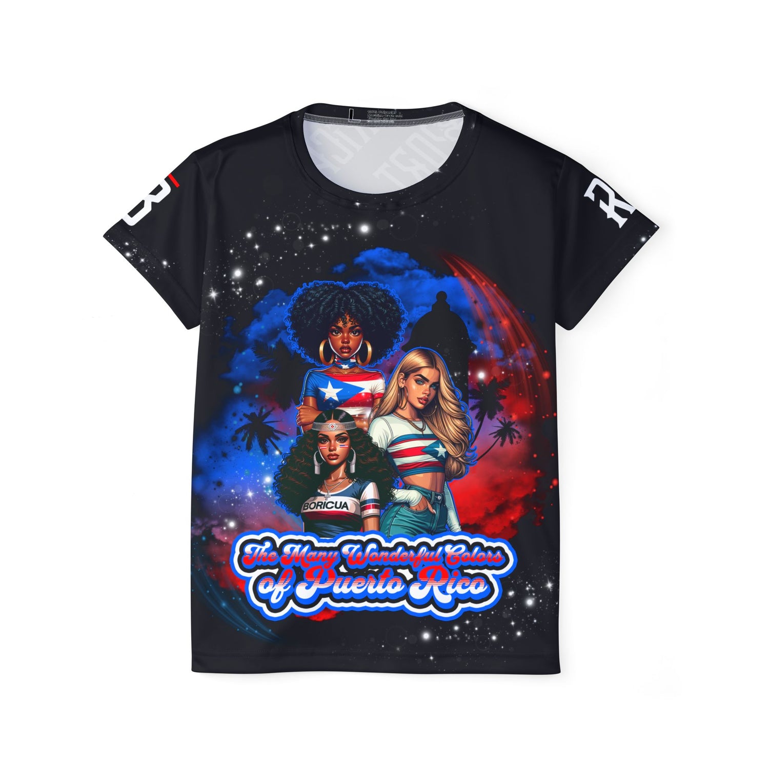 Women's "Many Colors of P.R." Sports Style Jersey