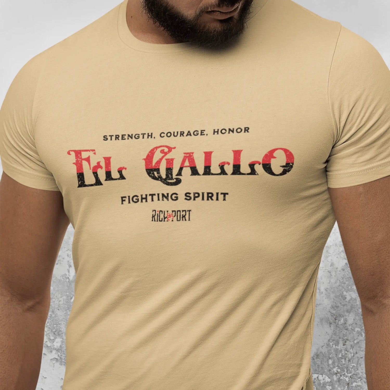 "El Gallo" - Men's premium heavyweight tee