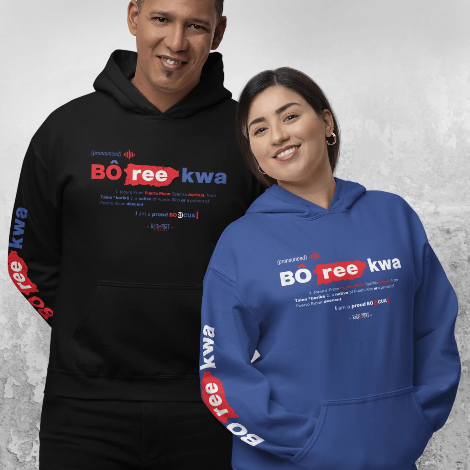 Boricua Defined - Unisex oversized hoodie