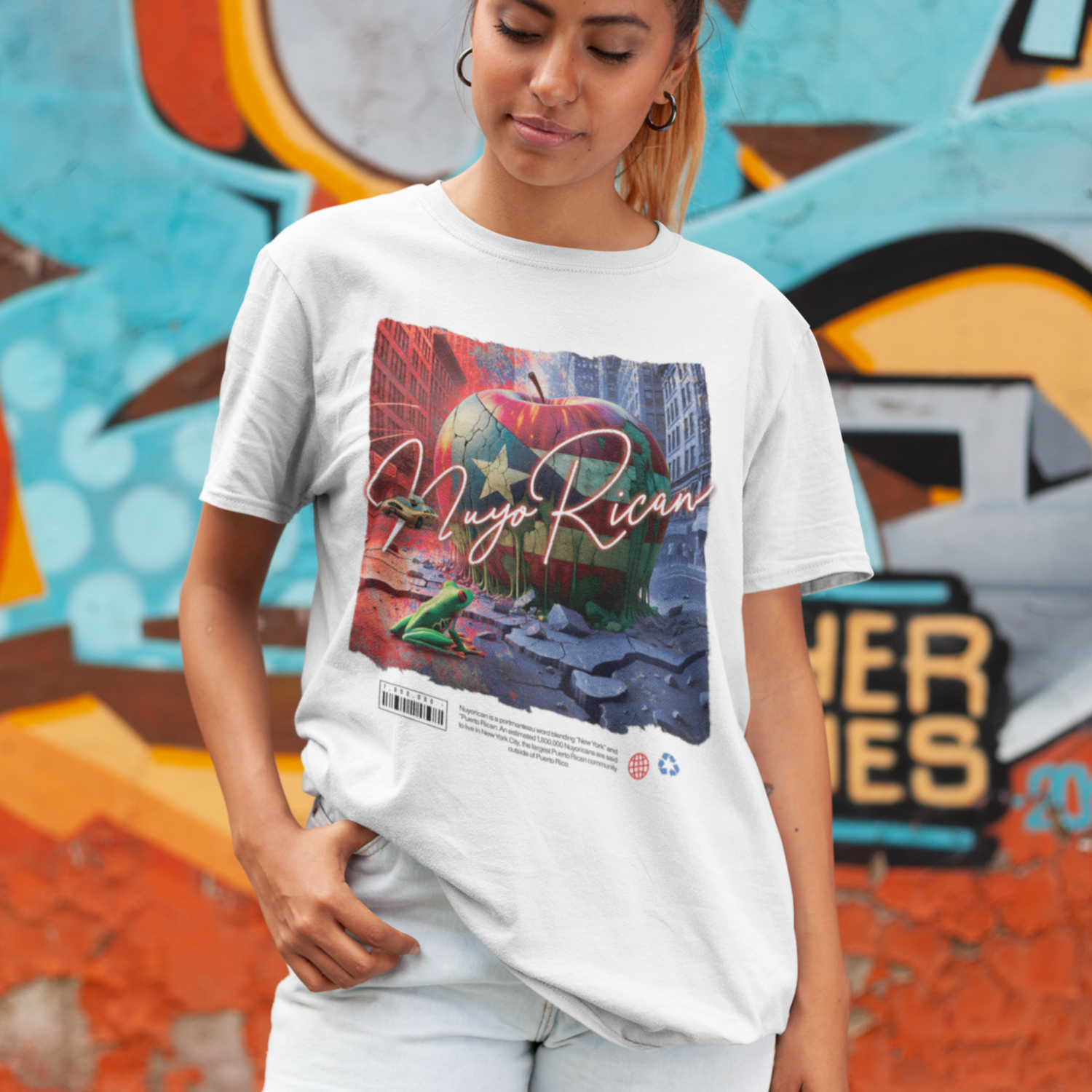 "NuyoRican" Luxury Unisex Comfort Tee