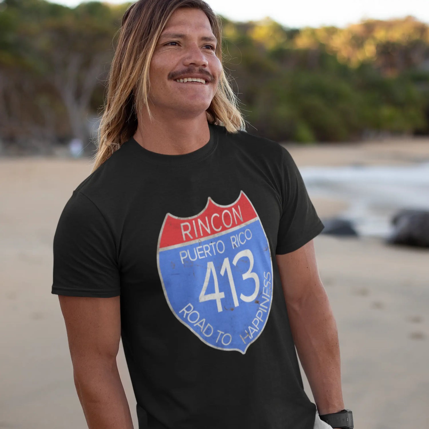 Road to Happiness – Sorona® Quick-Dry Tee