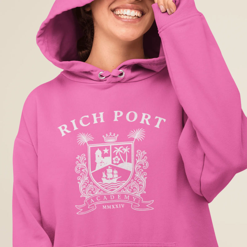"Rich Port Academy" - Oversized Essential Hoodie
